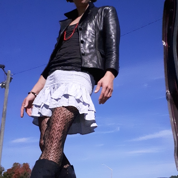 Simard & Voyer Leather Jacket (size 8) - Picture 6 of 6